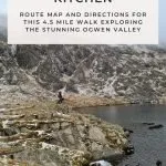 Pinterest Image for Y Garn via the Devils Kitchen - Ogwen Valley Walks - Eryri Hiking Trails - The Wandering Wildflower