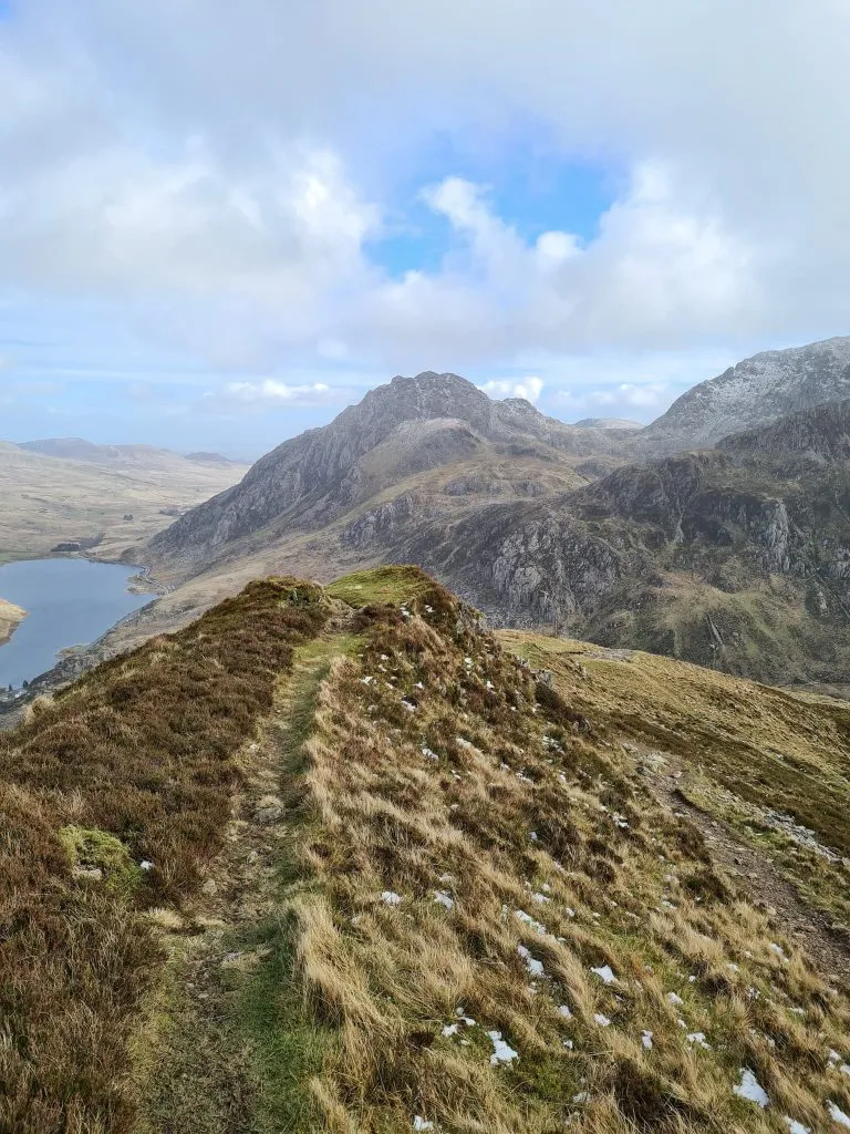 View of Tryfan from Y Garn