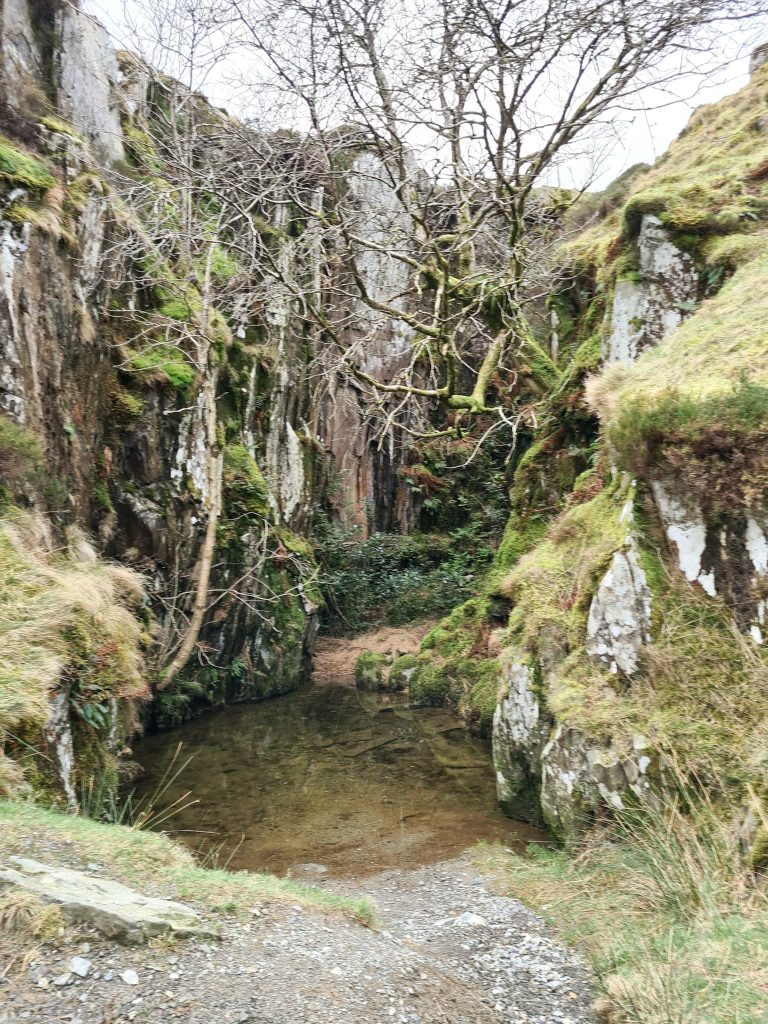 A pool in Tin Can Alley, Ogwen Valley