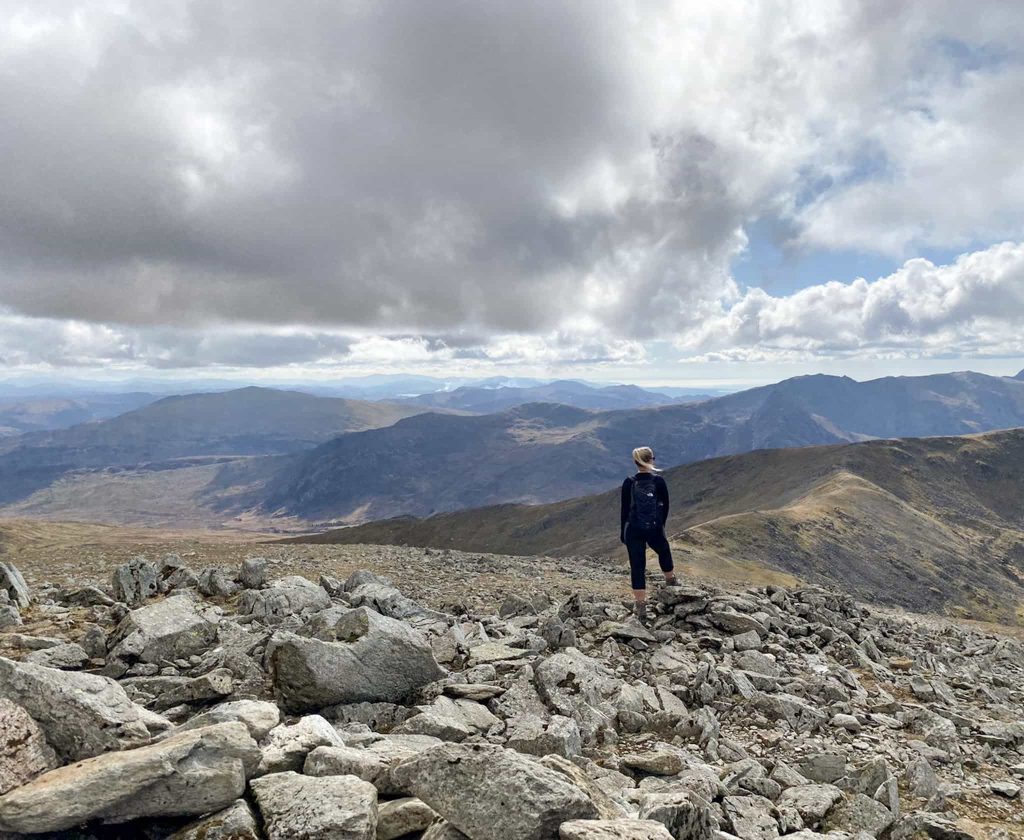 Pen yr Ole Wen from Carnedd Llewelyn