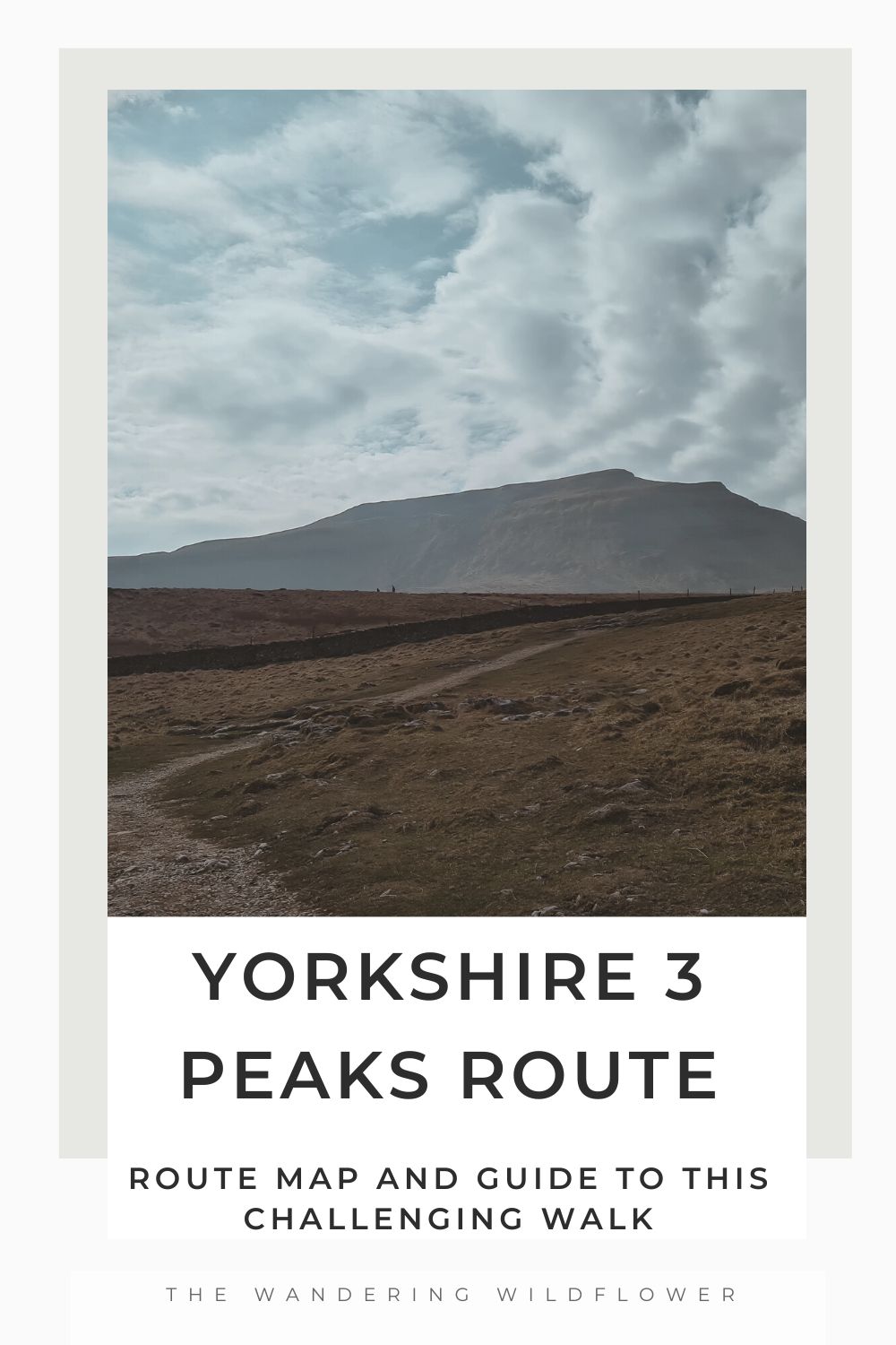 Yorkshire 3 Peaks Route 24 Miles Route Map and Tips