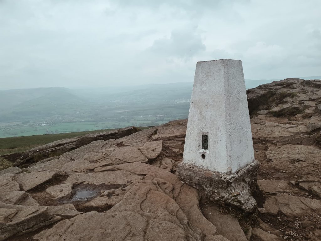 Win Hill trig point