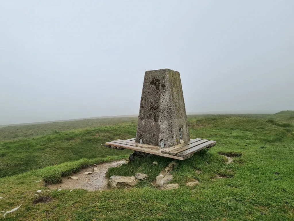 Bradwell Moor trig point