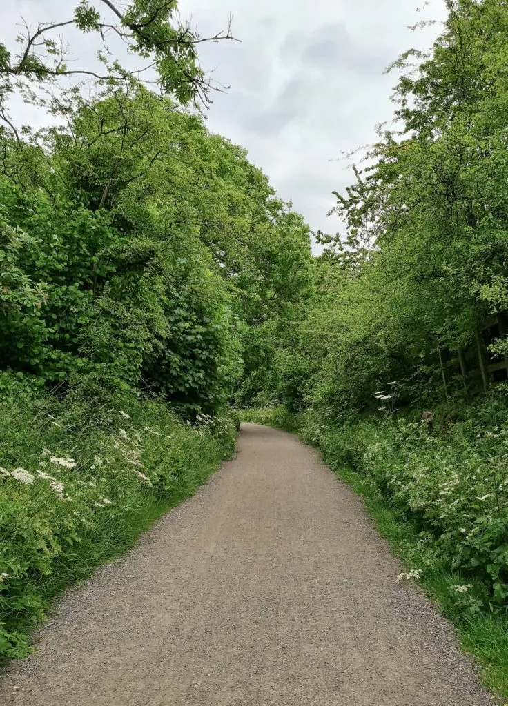 The High Peak Trail in Spring
