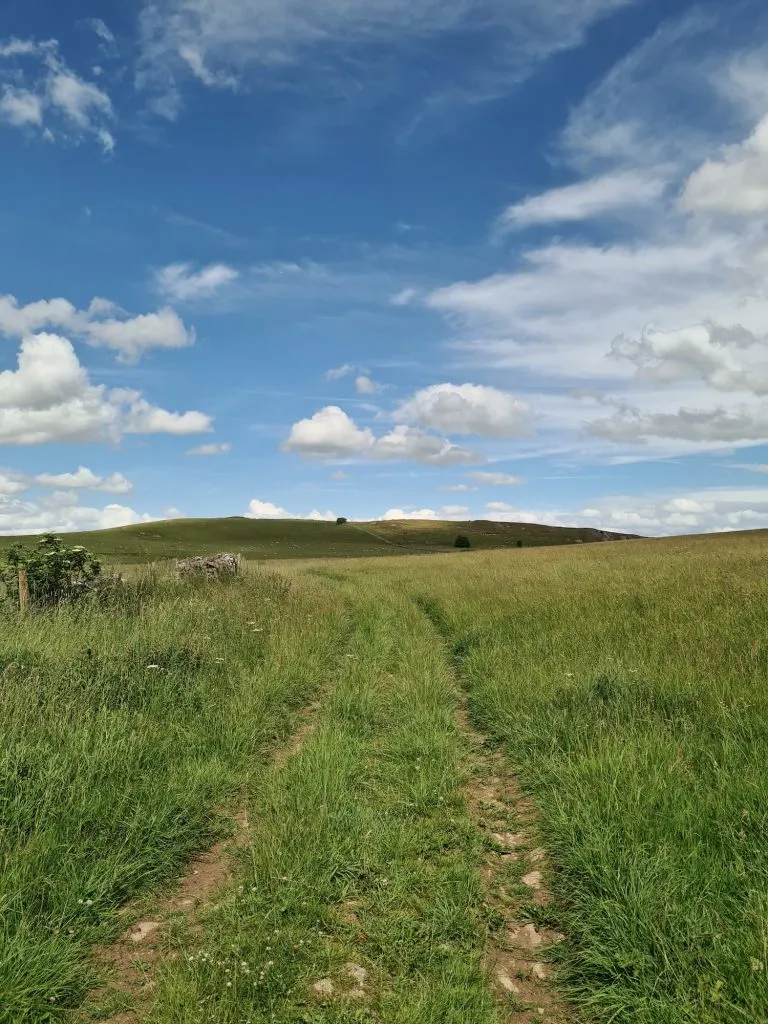 Musden Low as seen from the footpath