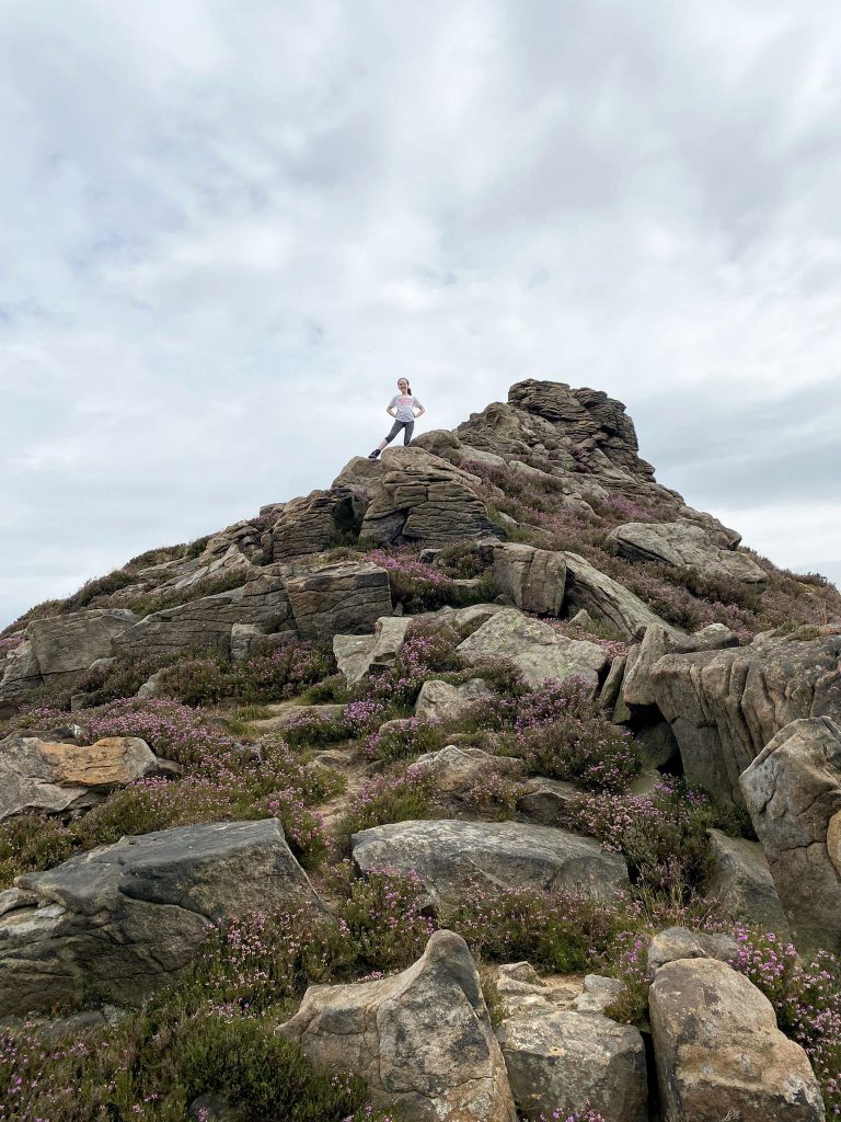 Ringing Roger Scramble Walk from Edale via Grindsbrook Clough - The Wandering Wildflower Peak District Walks