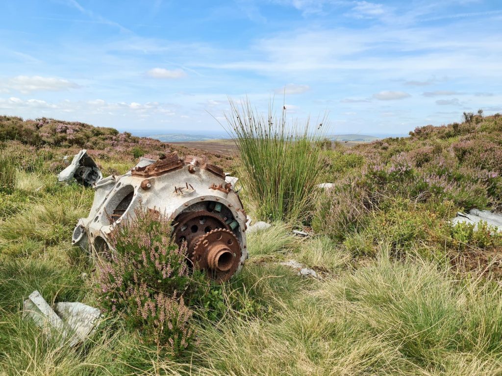 Plane Crash Site on Bleaklow - Bristol Blenheim - The Wandering Wildflower