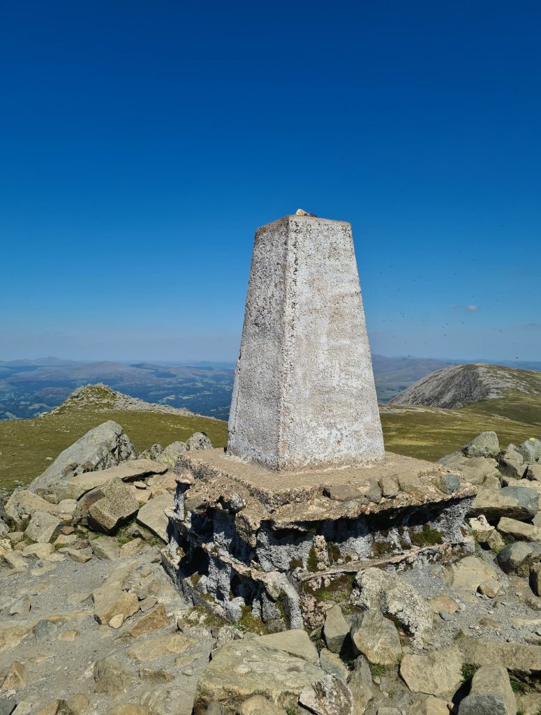 Cadair Idris Summit and trig point