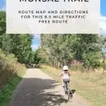 Pin image for Cycling the Monsal Trail Near Bakewell - The Wandering Wildflower Peak District Walks