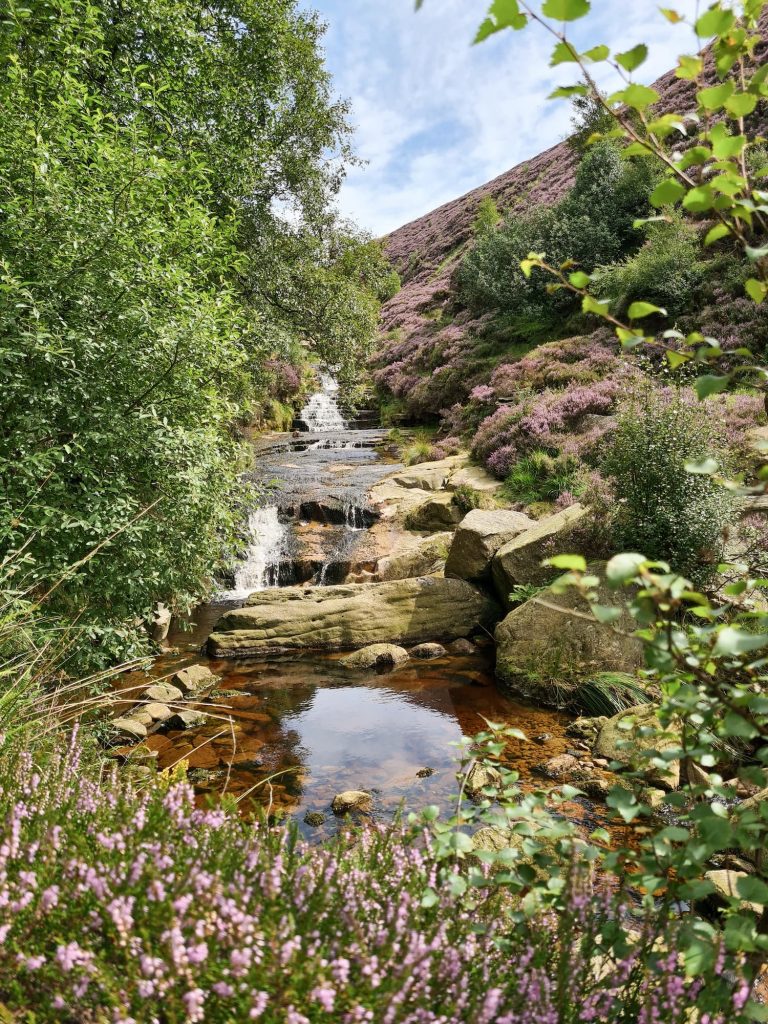 Peak District Waterfalls - Torside Clough Waterfalls - The Wandering Wildflower