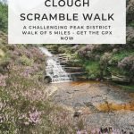 Pinterest image for Wildboar Clough Scramble Walk - Peak District walks from The Wandering Wildflower