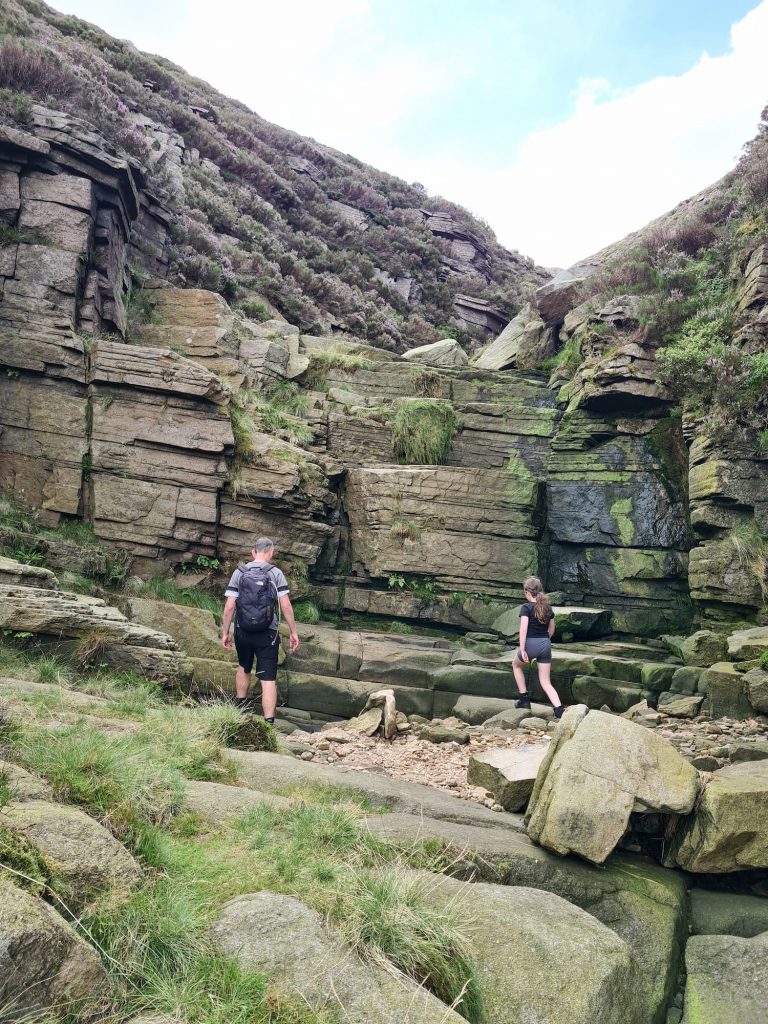 Wildboar Clough scramble section - The Wandering Wildflower