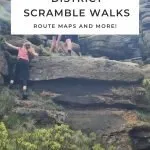 Pinterest image for 5 epic Peak District scrambles - The Wandering Wildflower