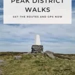 Pin image for 7 of the Best Peak District Walks on The Wandering Wildflower