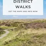 Pin image for 7 of the Best Peak District Walks on The Wandering Wildflower