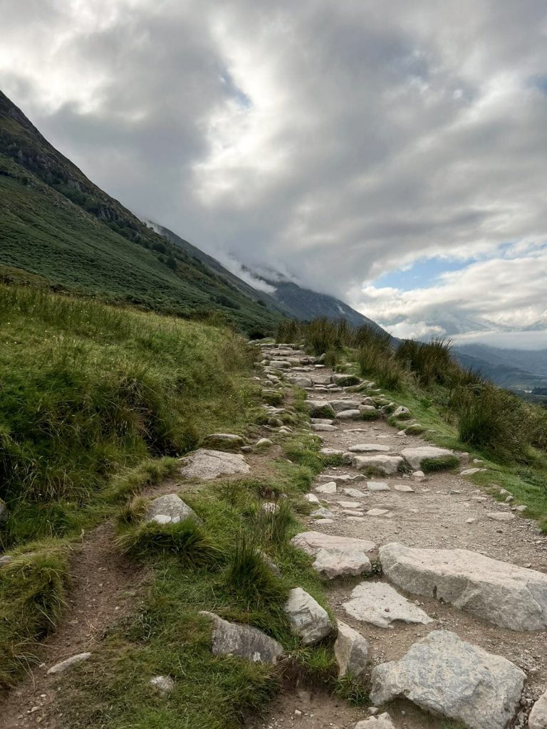 Ben Nevis Mountain Path - Ben Nevis Route from The Wandering Wildflower