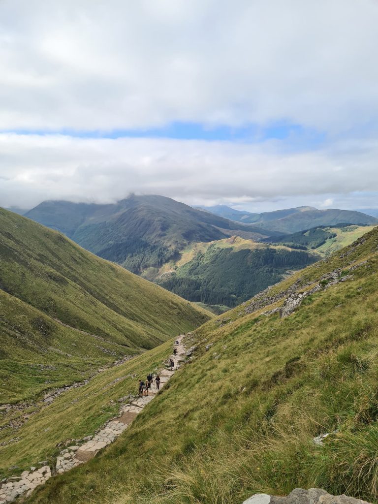 Ben Nevis mountain path