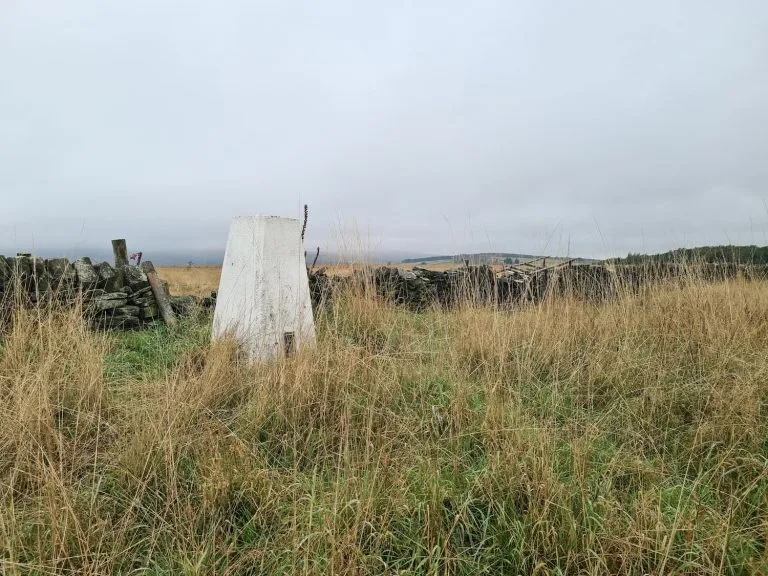 Kirk Edge trig point - The Wandering Wildflower