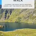 Pinterest Image for Cadair Idris Walk Route from The Wandering Wildflower - Family Walks in Snowdonia