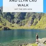 Pinterest Image for Cadair Idris Walk Route from The Wandering Wildflower - Family Walks in Snowdonia