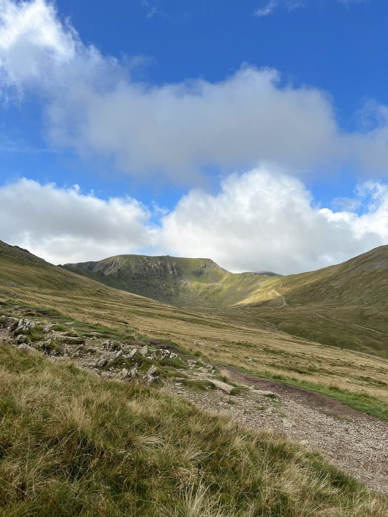 Helvellyn and Striding Edge - The Wandering Wildflower