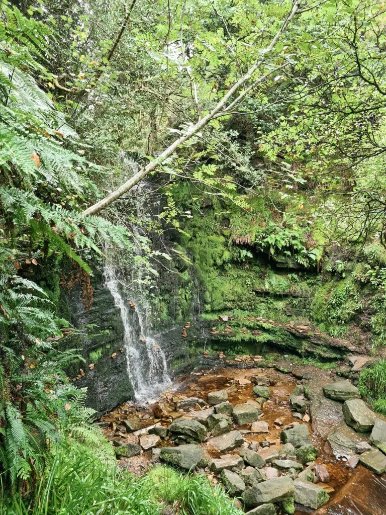 Middle Black Clough Waterfall - The Wandering Wildflower