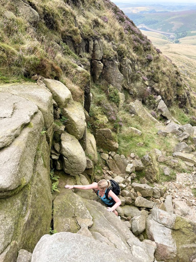 Red Brook Scramble - Peak District Walks by The Wandering Wildflower