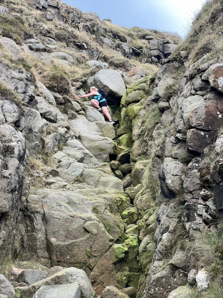 Red Brook Scramble - Peak District Walks by The Wandering Wildflower