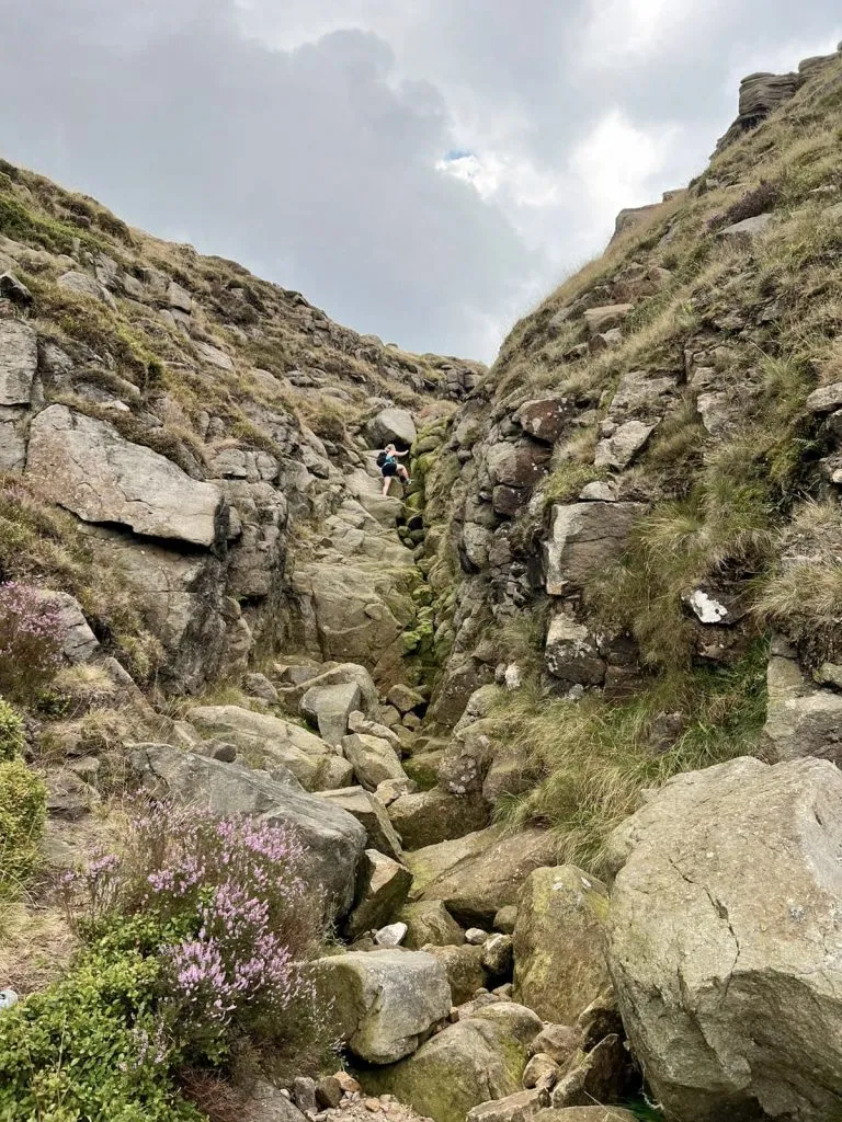 Red Brook Scramble - Peak District Walks by The Wandering Wildflower