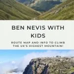 Pinterest Image for Ben Nevis Hike via the Pony Track Route - The Wandering Wildflower