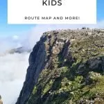 Pinterest Image for Ben Nevis Hike via the Pony Track Route - The Wandering Wildflower