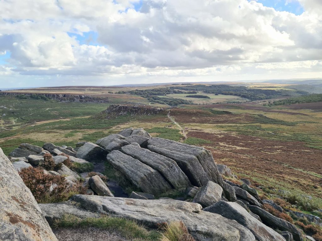 KitKat Stones on Higger Tor - The Wandering Wildflower