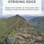 Pinterest image for Helvellyn via Striding Edge and Swirral Edge - The Wandering Wildflower