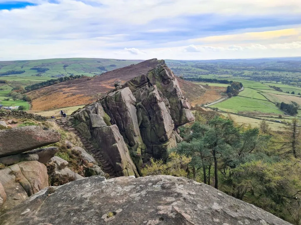 The Roaches looking to Hen Cloud