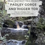 Pinterest Image for Padley Gorge and Higger Tor Circular Walk from The Wandering Wildflower