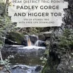 Pinterest Image for Padley Gorge and Higger Tor Circular Walk from The Wandering Wildflower