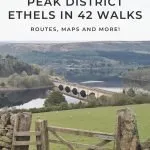 Pinterest Image for 42 Walks to Complete the Peak District Ethels Challenge - Peak District Ethels Walks - The Wandering Wildflower