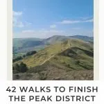 Pinterest Image for 42 Walks to Complete the Peak District Ethels Challenge - Peak District Ethels Walks - The Wandering Wildflower