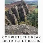 Pinterest Image for 42 Walks to Complete the Peak District Ethels Challenge - Peak District Ethels Walks - The Wandering Wildflower
