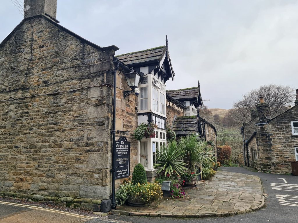 The Old Nags Head pub in Edale, the start of the Pennine Way