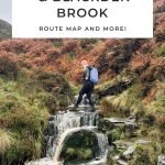 Pinterest pin for Oyster Clough and Blackden Brook Walk by The Wandering Wildflower