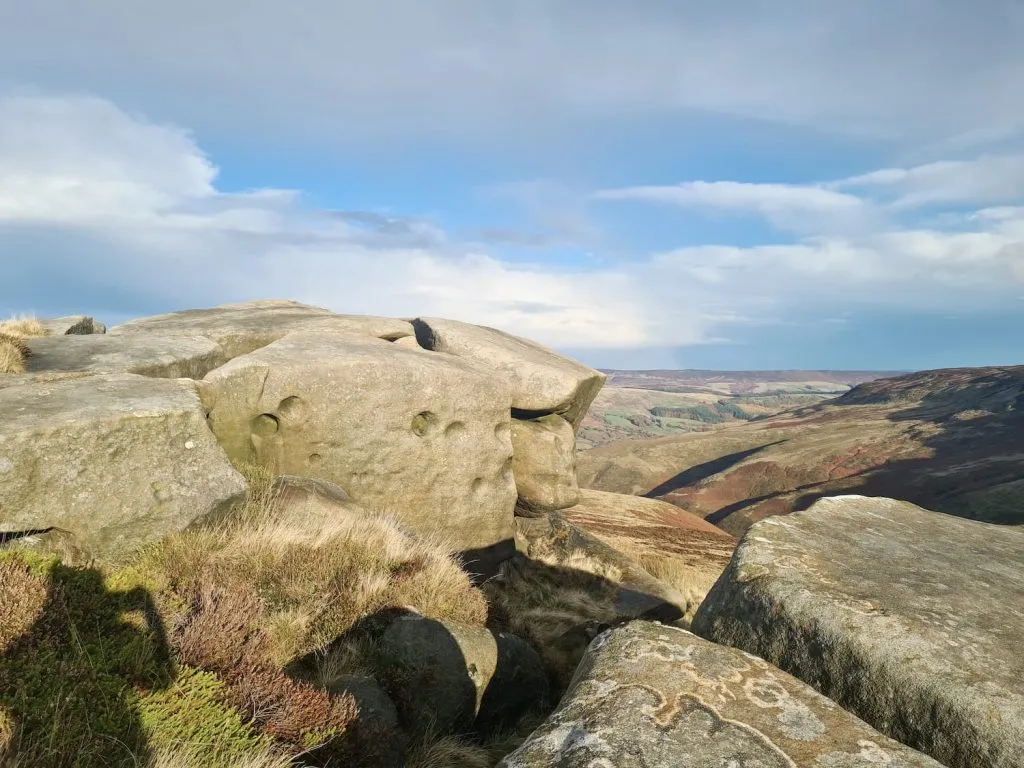 The Seal Stones on Blackden Edge, The Peak District