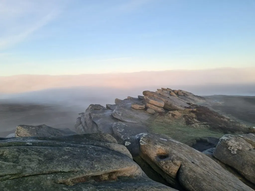 Back Tor at dusk