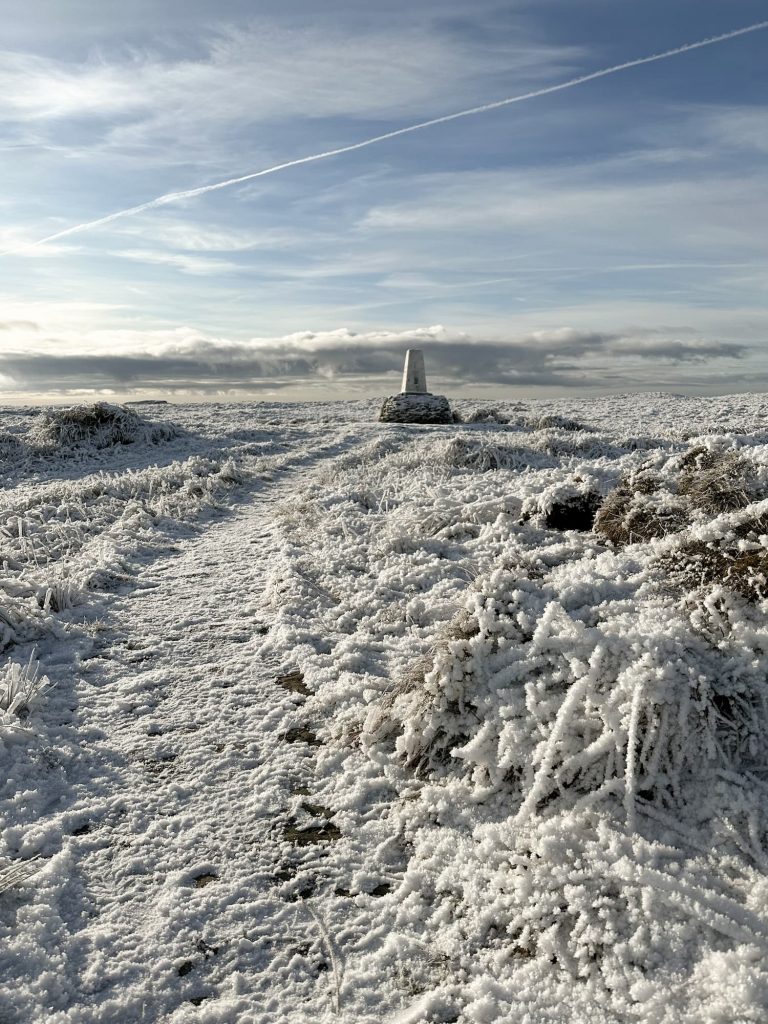 Black Hill, Holmfirth in the snow