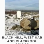 Pinterest Image for Black Hill, West Nab and Blackpool Bridge Walk - The Wandering Wildflower