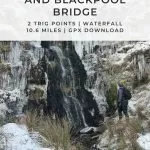 Pinterest Image for Black Hill, West Nab and Blackpool Bridge Walk - The Wandering Wildflower