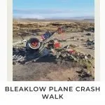 Pinterest image for Bleaklow plane crash site walk by The Wandering Wildflower
