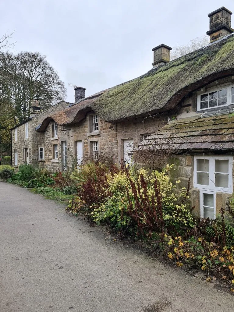 A thatched cottage in Baslow