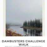 Pinterest Image for Dambusters Challenge Walk - Derwent Reservoirs Skyline - The Wandering Wildflower