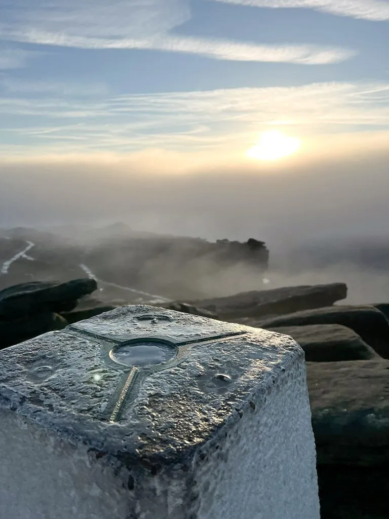 Back Tor trig point 